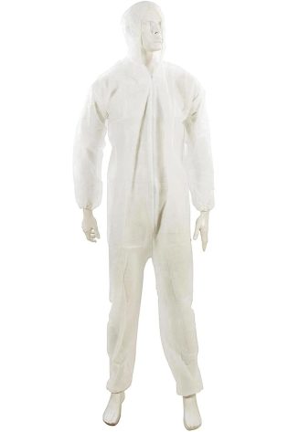 Disposable Paper Suit Protective Overall Coveralls XXL 185cm 73" Quality
