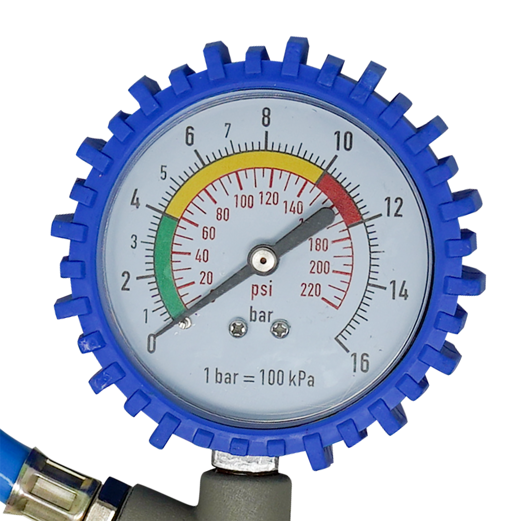 Tyre Air Inflator and Pressure Gauge Gun For Use With Air Compressor Car Van - Image 7