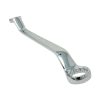 Offset Double Ring Spanner 21mm x 23mm Metric Ring Deep Bi-Hex Swan Neck Wrench for Tight Narrow Spaces