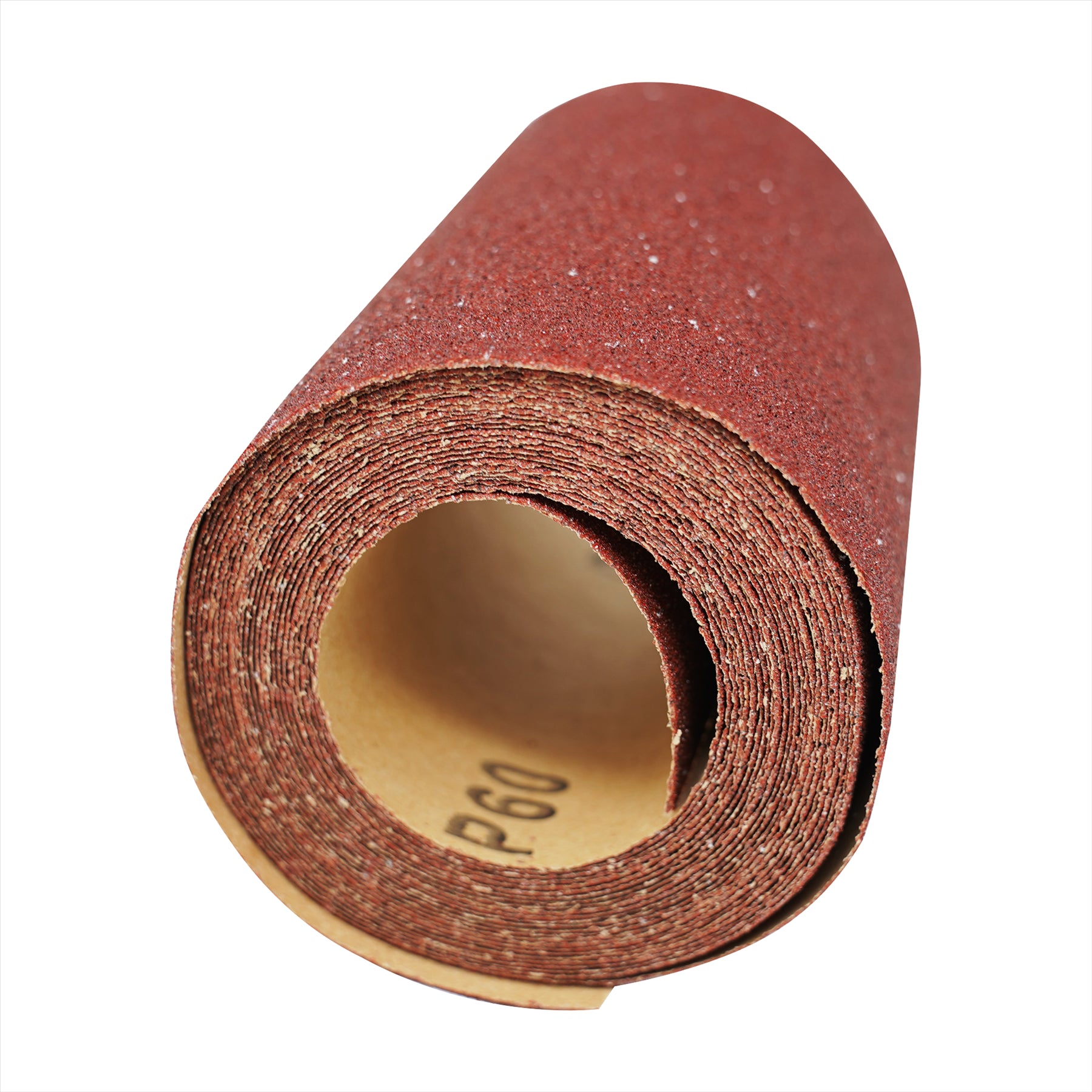 ALUMINIUM OXIDE SANDING ROLL 115mm 5m RED GRIT 60 by Daptez - Image 2