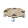 Round Dolly Trolley Moving Platform DIY Wheeled 250KG Easy Movement Heavy Items