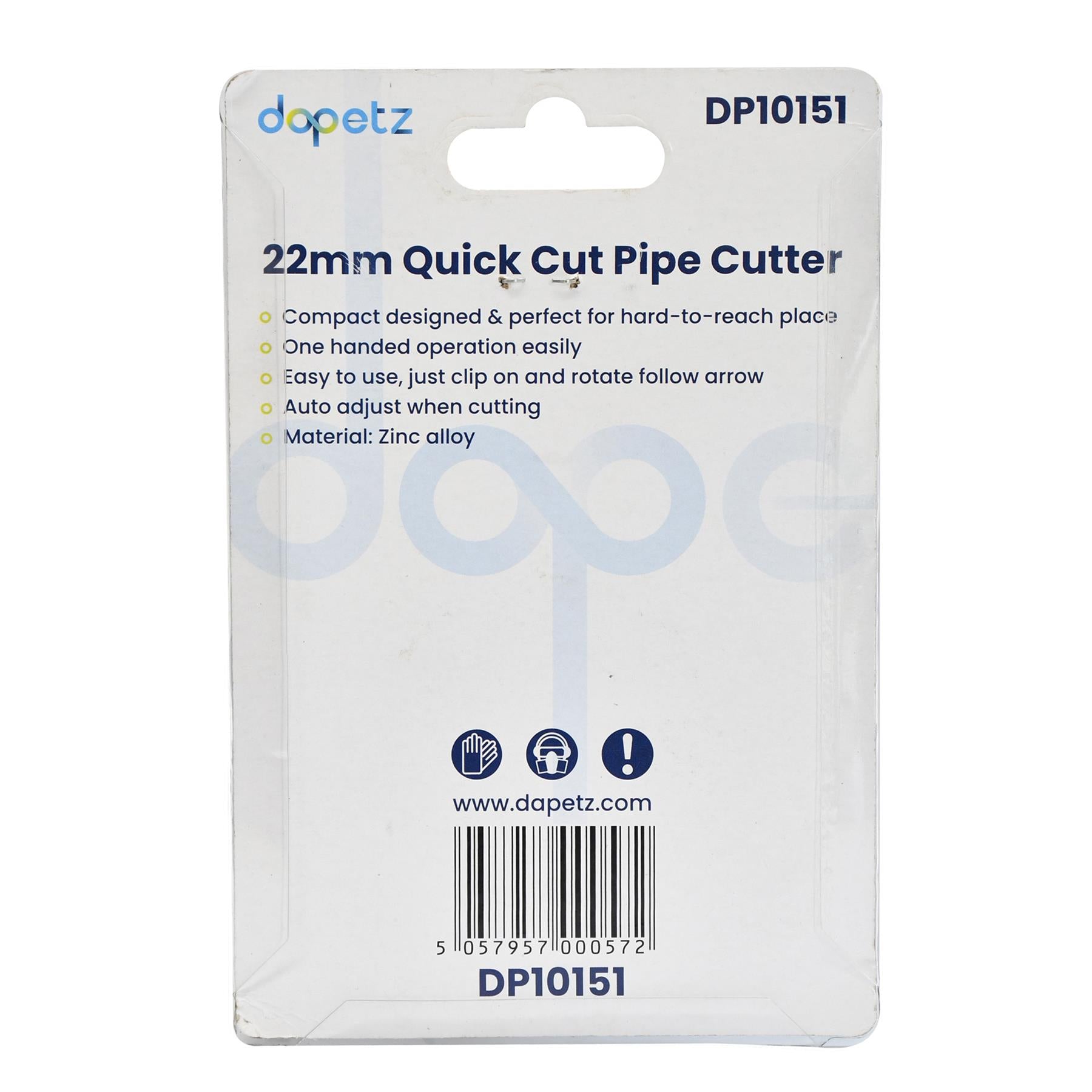 Quick Cut Pipe Cutter 22mm Pipe Slice Stainless Copper Self-Adjusting Pipe Cutter - Image 13