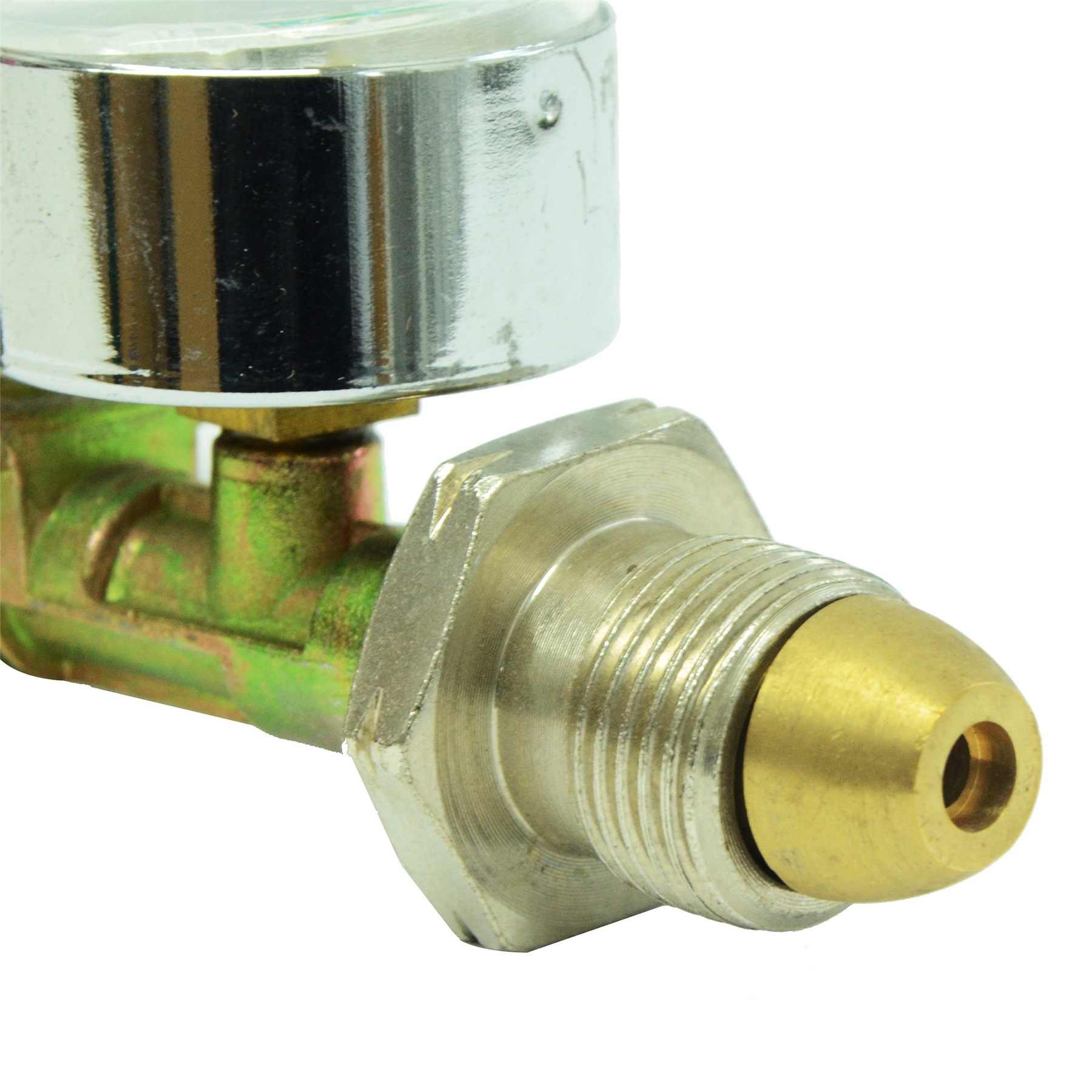 Propane Gas Regulator 37mbar With Pressure Gauge 16 bar Screw In Male Pol 5/8" - Image 9