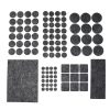 106 pieces Felt Pad for Furniture Feet Felt Floor Protectors Cushion set for Chairs & Furniture Legs
