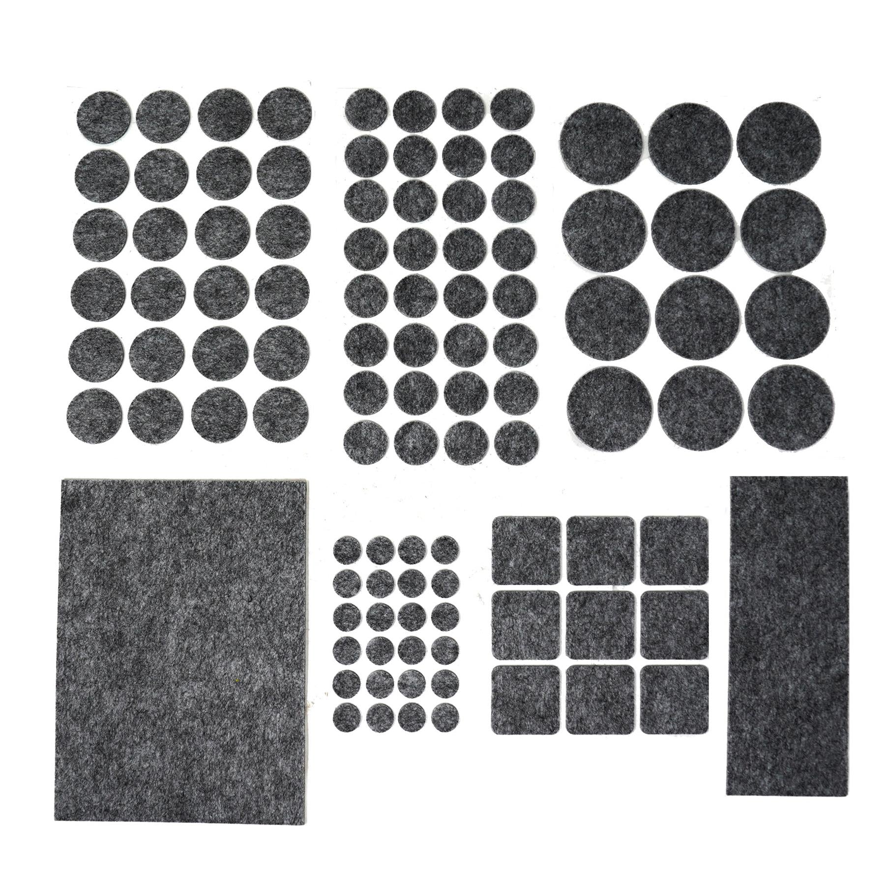 106 pieces Felt Pad for Furniture Feet Felt Floor Protectors Cushion set for Chairs & Furniture Legs - Image 12