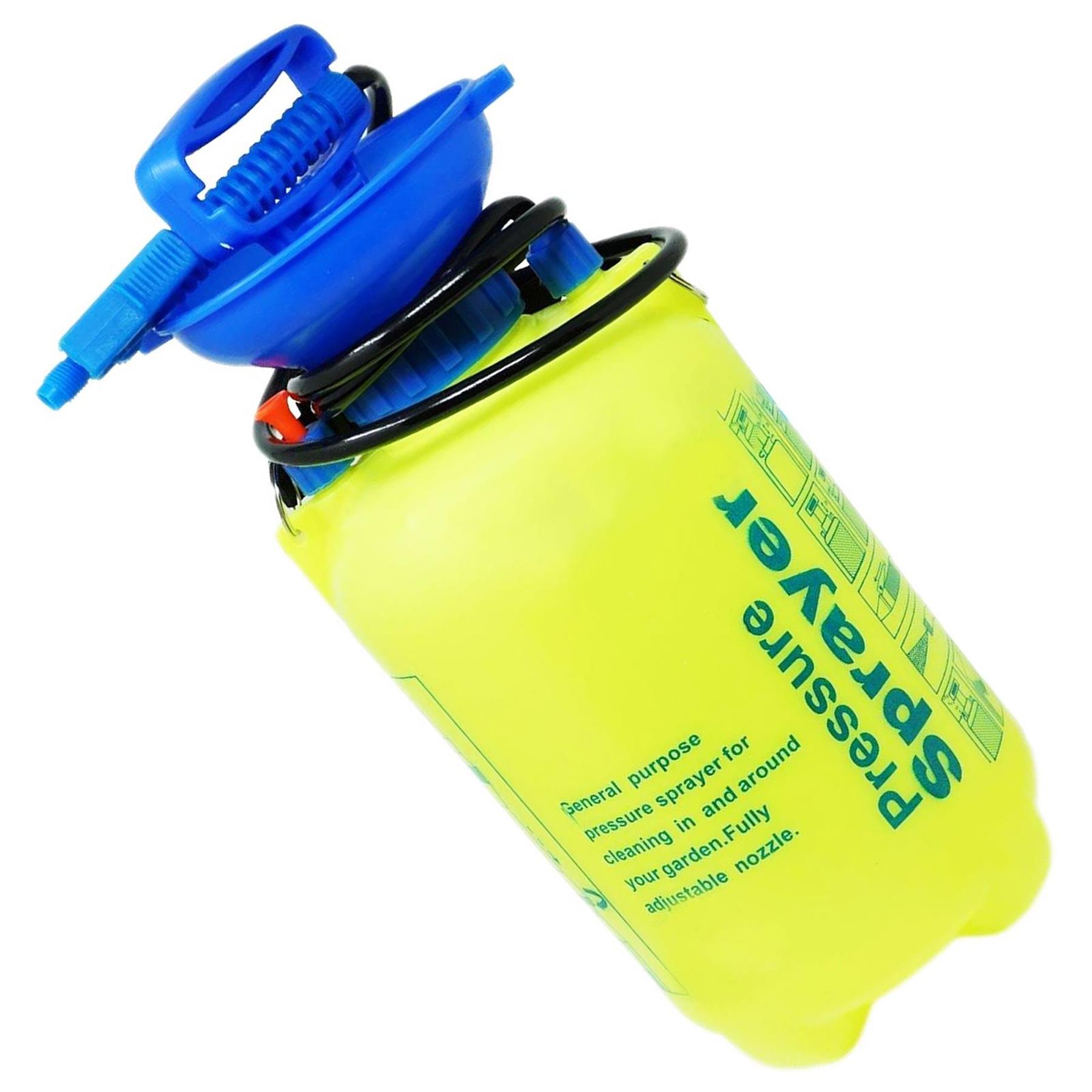 8L Garden Pressure Sprayer Pump Action Knapsack Water Chemical Sprayer for Pesticides Weed Killer - Image 4