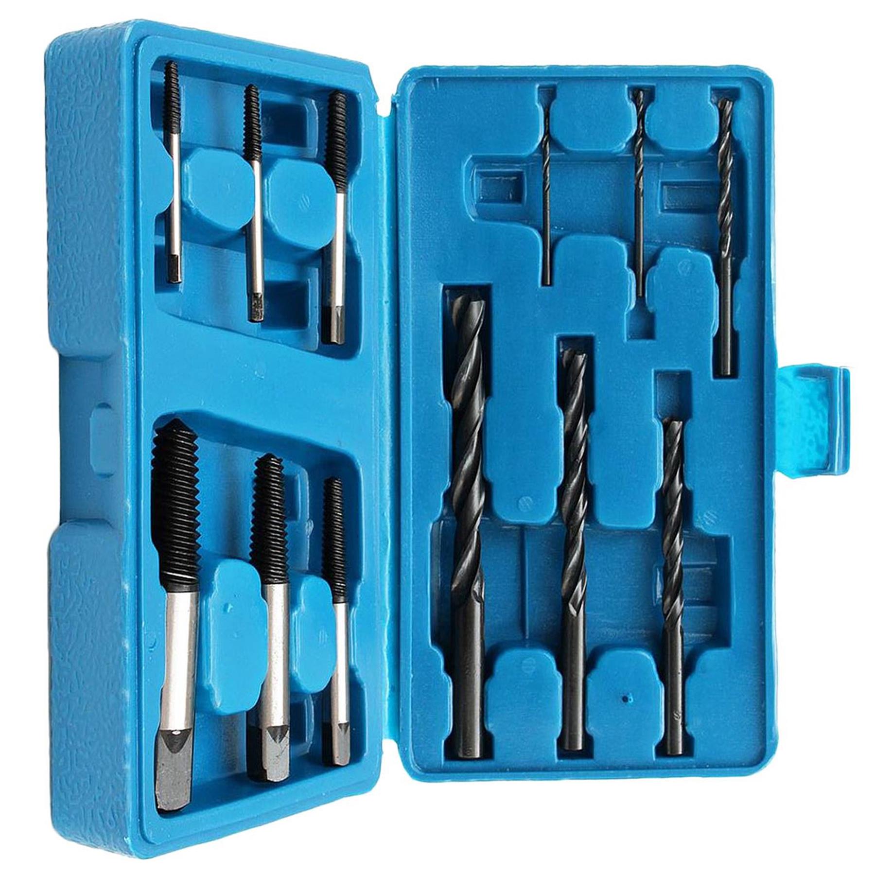 12Pcs Damaged Broken Screw Extractor Stud Puller Bolt Remover Easy Out Set - Image 3