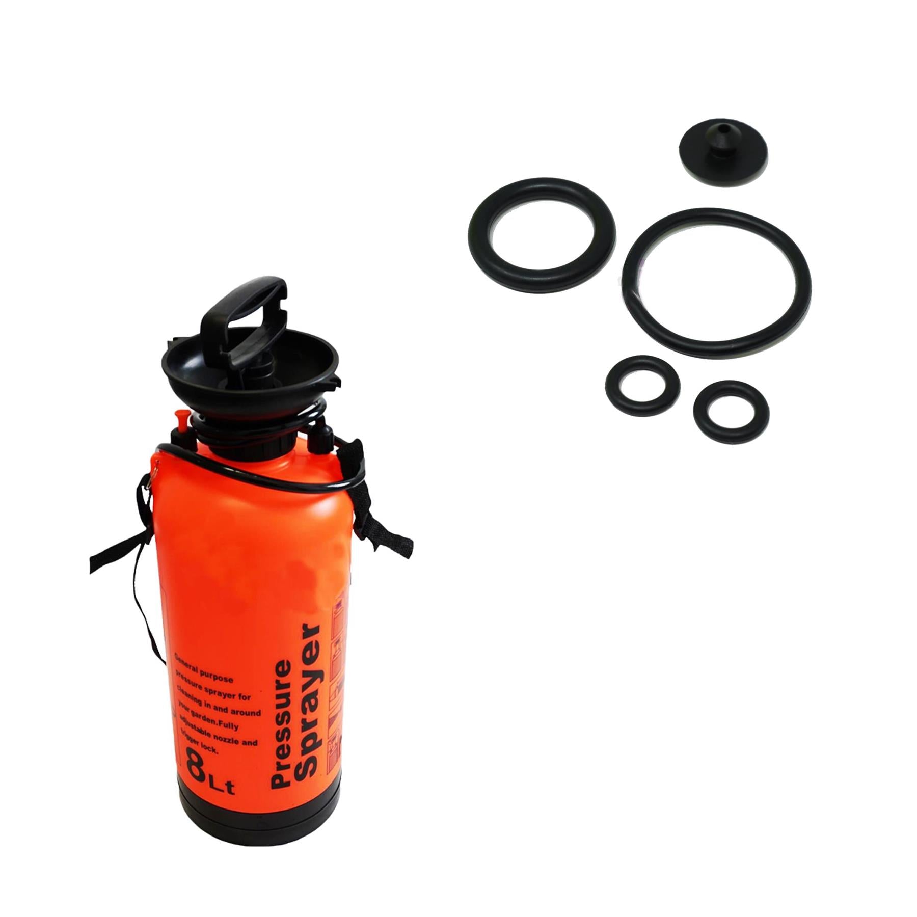 8L Pressure Sprayer Bottle Pump Action for Fertilizer Pesticides Fungicides Weed Killer Indoor Outdoor - Image 7