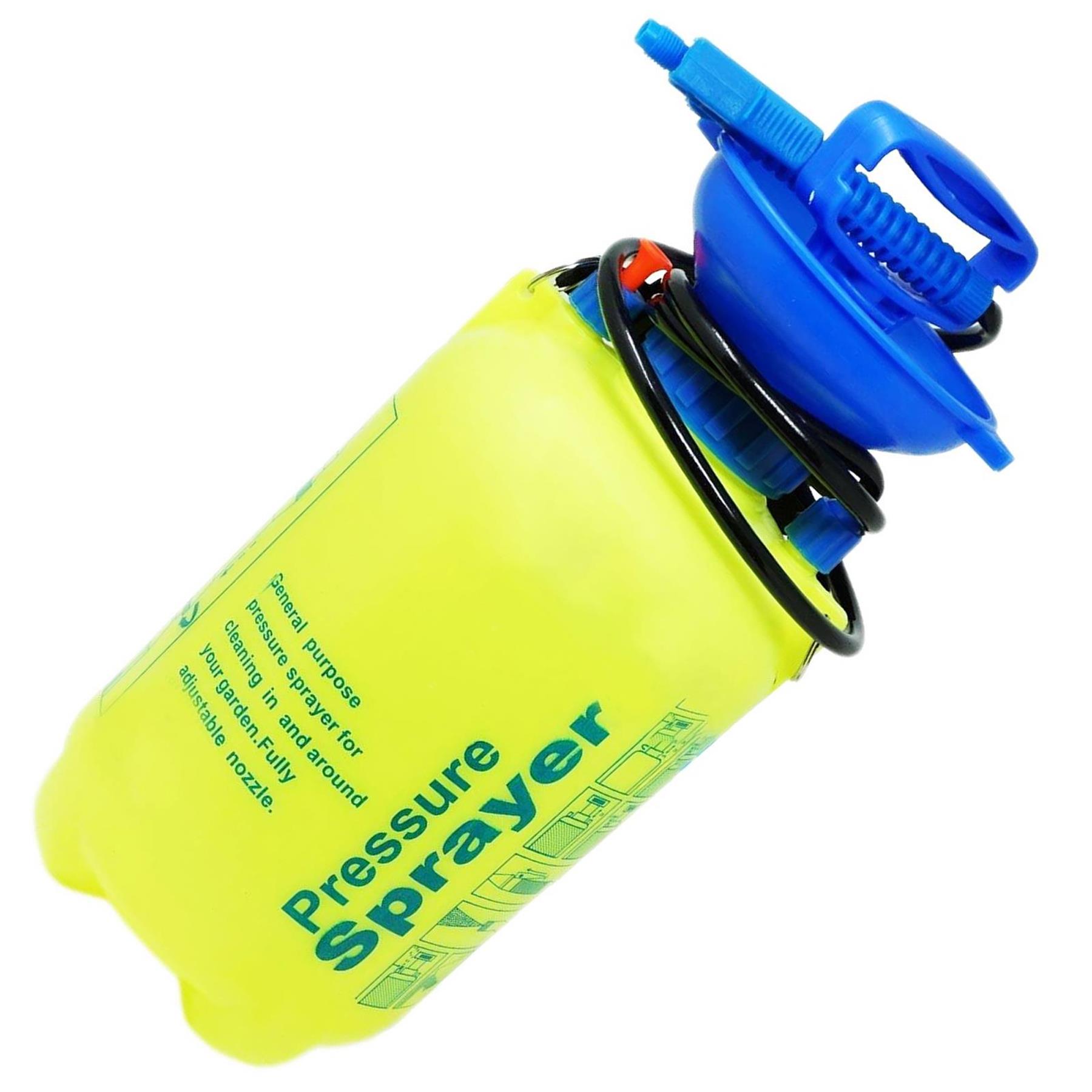 8L Garden Pressure Sprayer Pump Action Knapsack Water Chemical Sprayer for Pesticides Weed Killer - Image 5