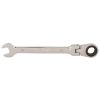 Flexible Head Ratchet Spanner 12mm Chrome Vanadium Steel Combination Wrench Open End Metric Spanner