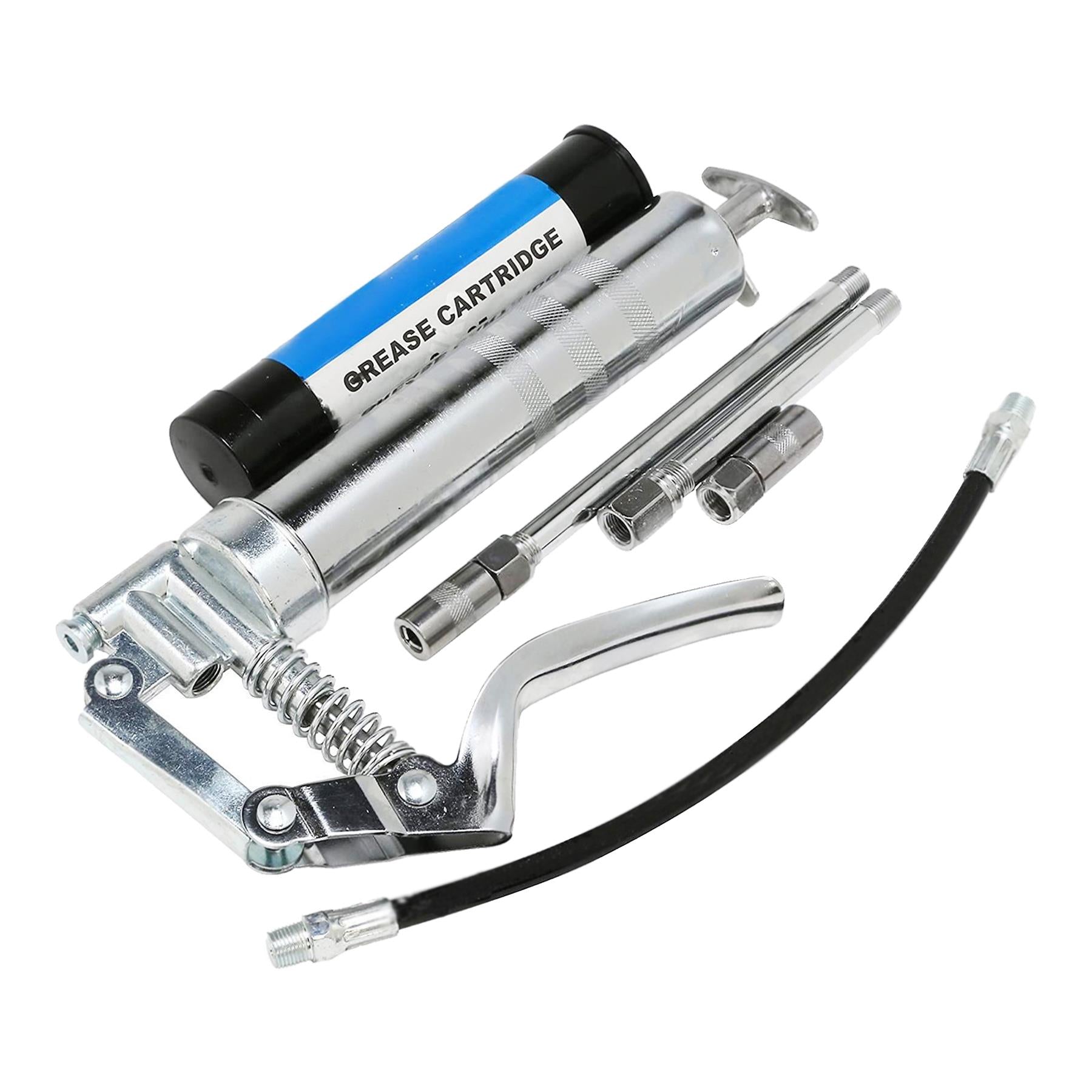 PISTOL GRIP MANUAL GREASE GUN SET WITH GREASE CARTRIDGES