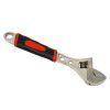 12" Adjustable Wrench 300mm – Wide Jaw Shifter Spanner with Soft Non-Slip Grip, 30mm Capacity