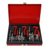 88Pc Thread Repair Set Kit Helicoil M6 M8 M10 Thread Inserts Taps & Drill Bits