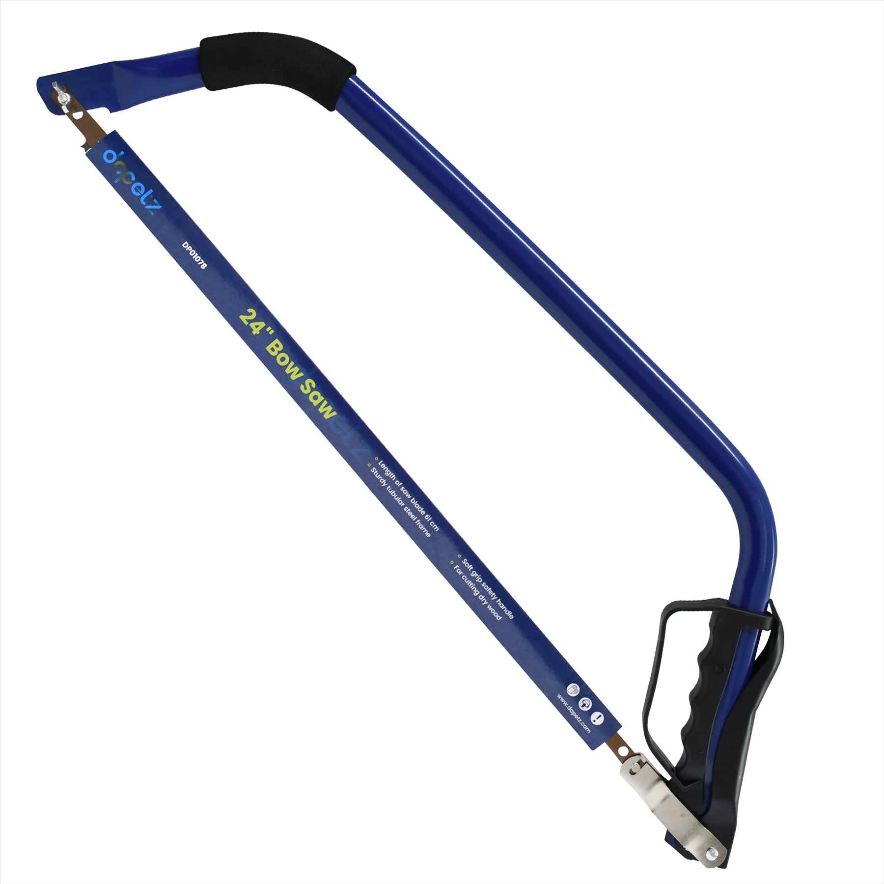 24" Heavy Duty Bow Saw / Wood / Trees Blade / Branches With Finger Guard - Image 2