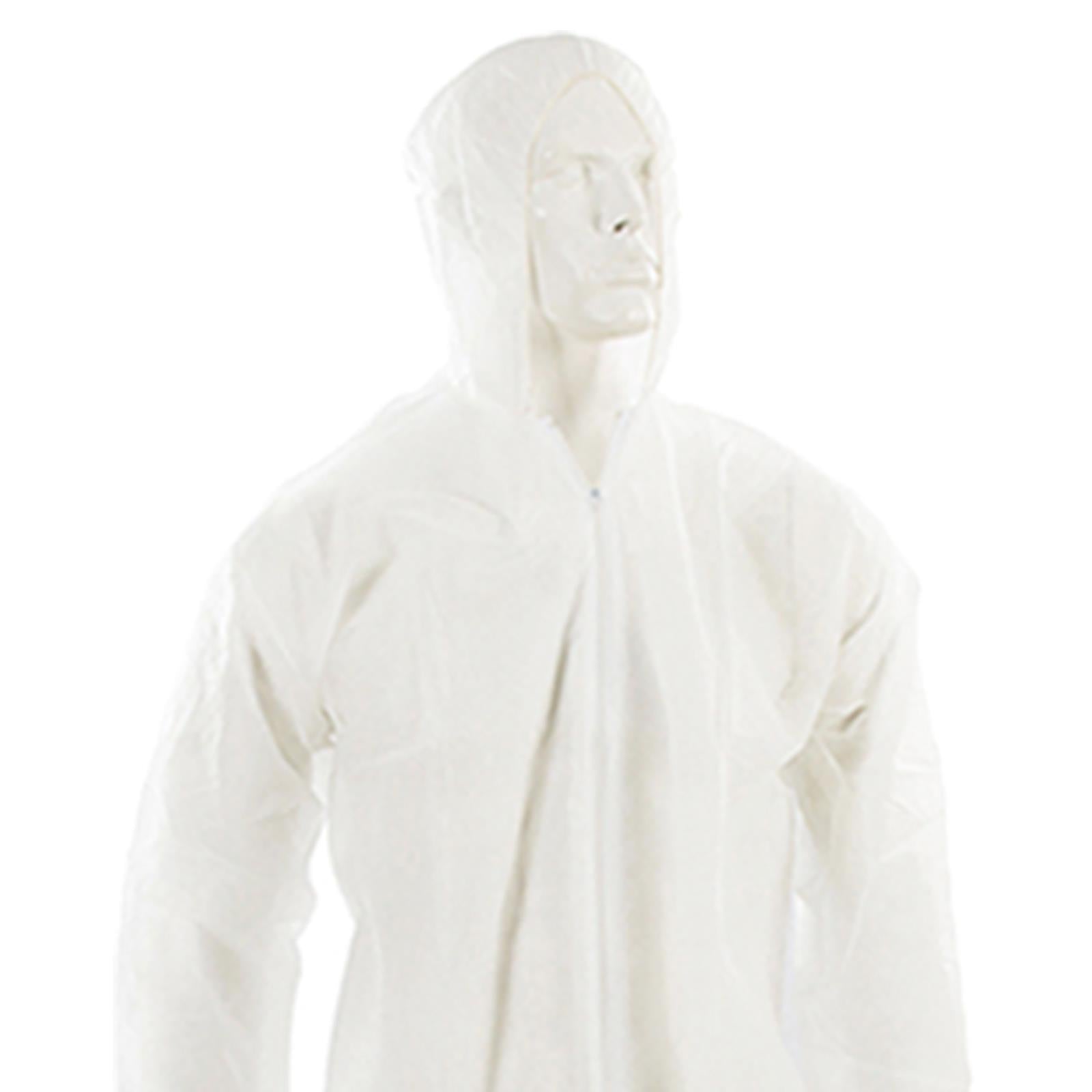 Disposable Paper Suit Protective Overall Coveralls XL 180cm 70" Brand New - Image 9