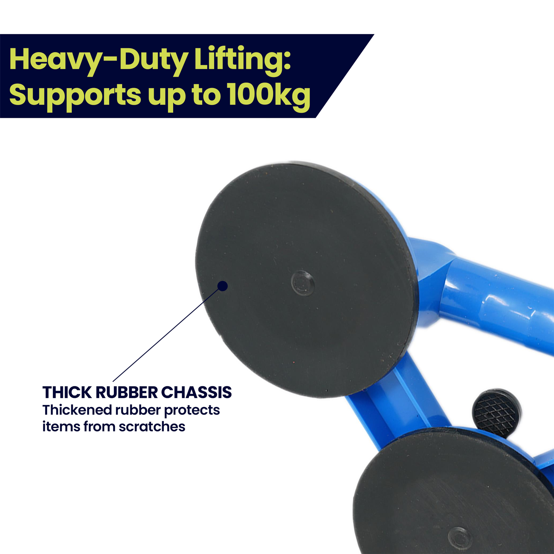 Suction Cup Pad Lifter 100kg Sucker Plate Glass tile Mirror Lifter - Image 5