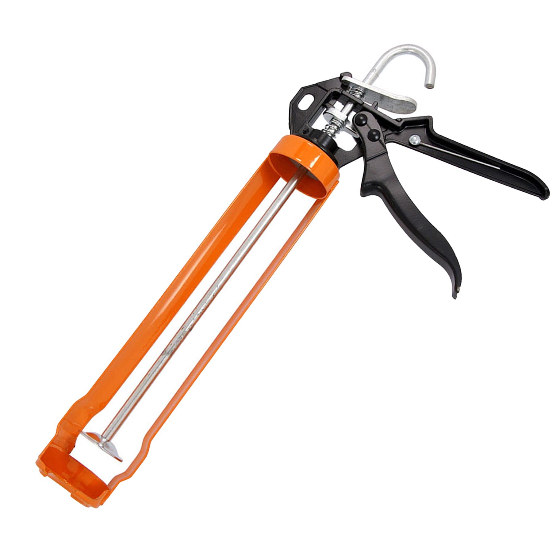 11" Silicone Sealant Caulking Gun Tube Applicator Heavy Duty Mastic Gun Mastic up to 400ml - Image 4