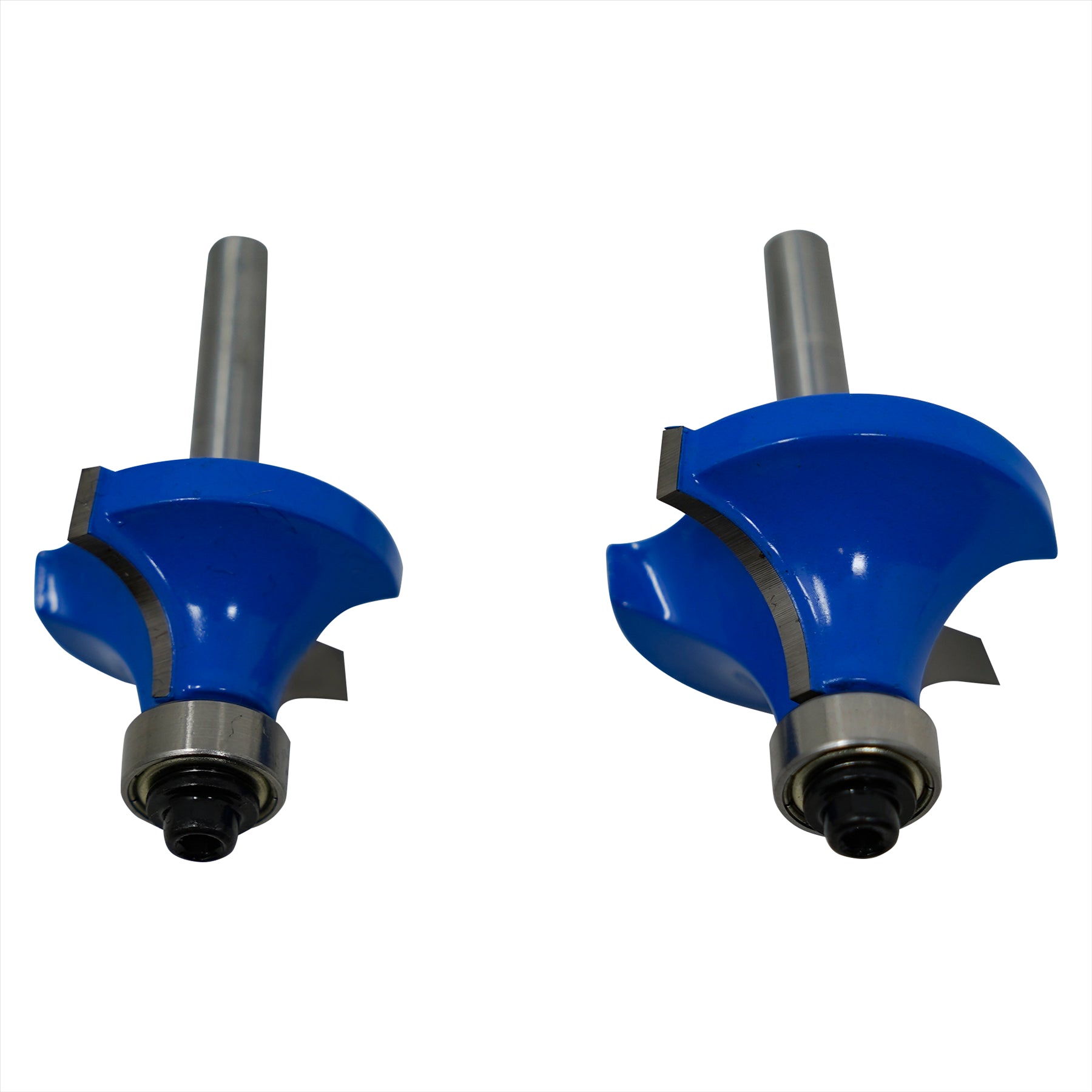 1/4" Shank Round Over Router Bit Set – 4Pc Woodworking Cutter - Image 7