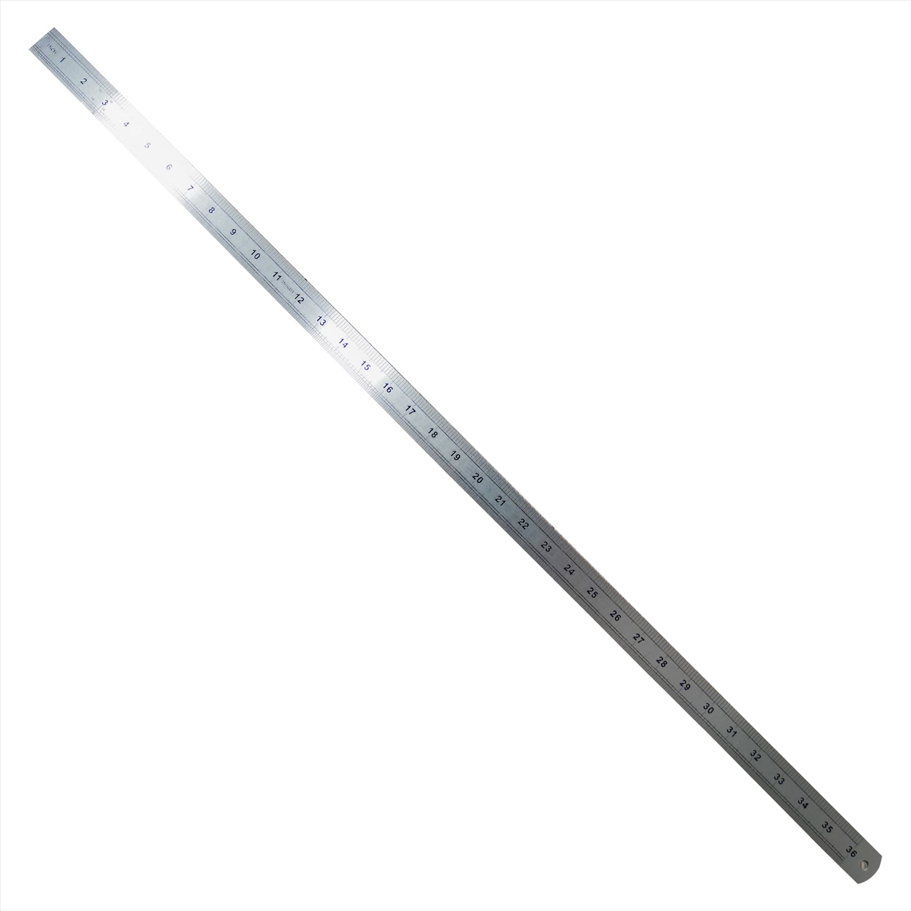 Stainless Steel Metal Ruler 36in 900mm Precision Measuring Tool Dual Metric Imperial Straight Edge - Image 6