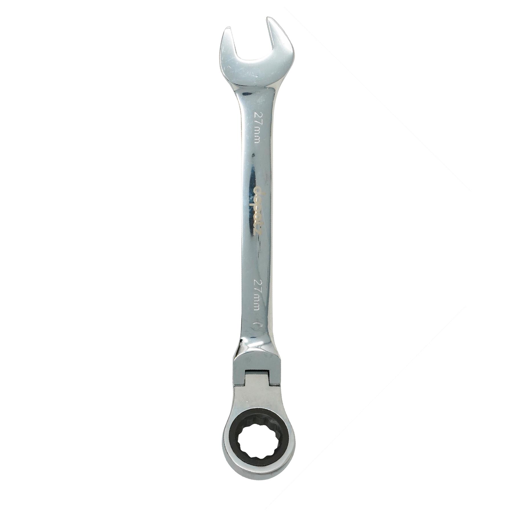 27mm Flexible Head Ratchet Metric Spanner Open End & Ring Guaranteed - Image 7