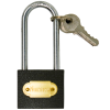50mm Long Shackle Padlock with 3 Keys High Security Weatherproof Lock for Shed Gym Garage Gate Fence