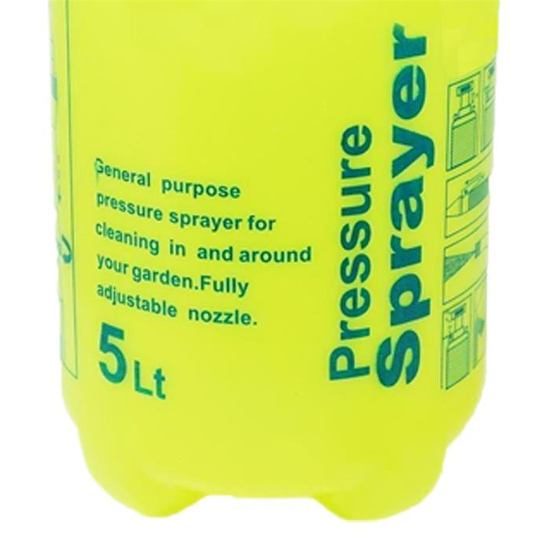 5L Garden Pressure Sprayer Pump Action Knapsack Water Chemical Sprayer for Pesticides Weed Killer - Image 10