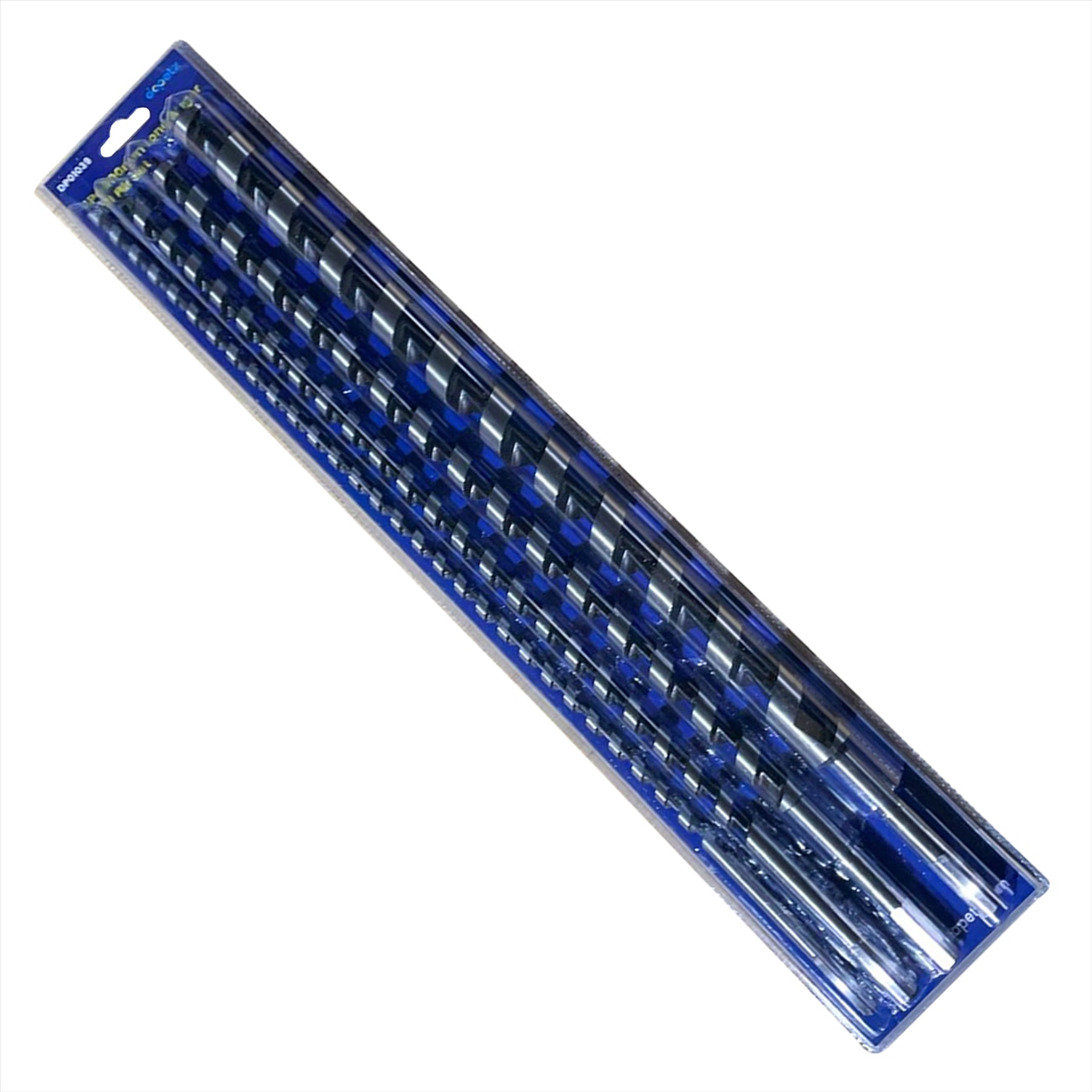 4Pc 600mm Long Auger Drill Bit Set Hex Shank 8mm - 24mm Wood Drilling - Image 9