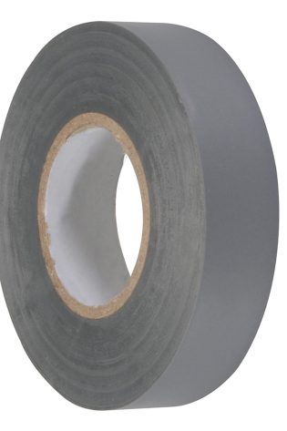 1 x PVC Insulation Electrical Tape Flame Retardent Grey 19mm x 33m