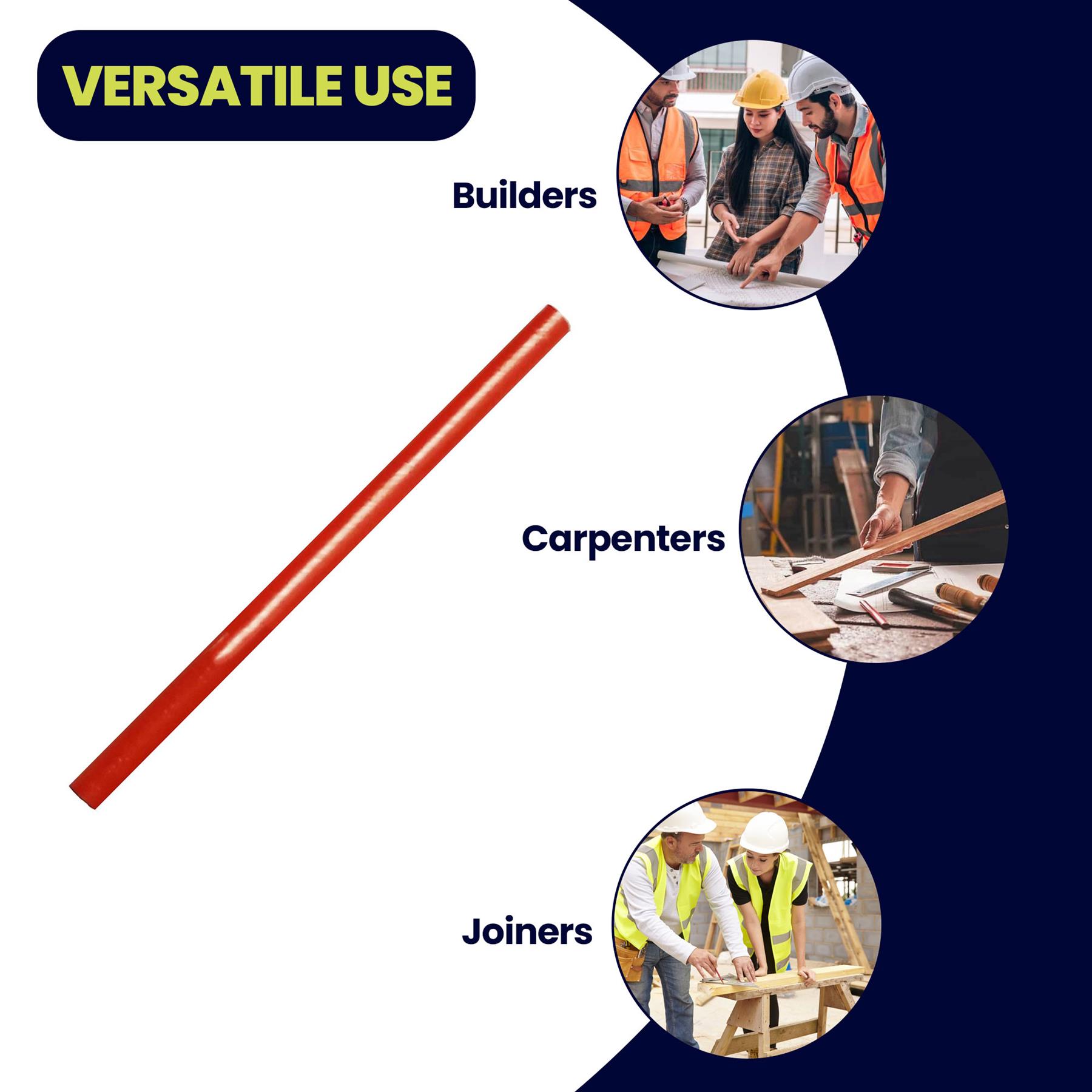 Carpenter Pencil – Durable Marking Pencil for Builders, Joinery, Electricians & DIY Projects 1PC - Image 6