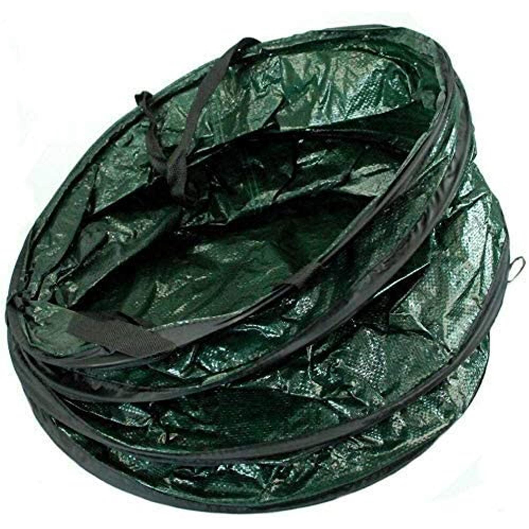 Heavy Duty Large Pop Up Garden Bag Waste Weeds Leaves Bin Cutting Sack Carry Bag - Image 6