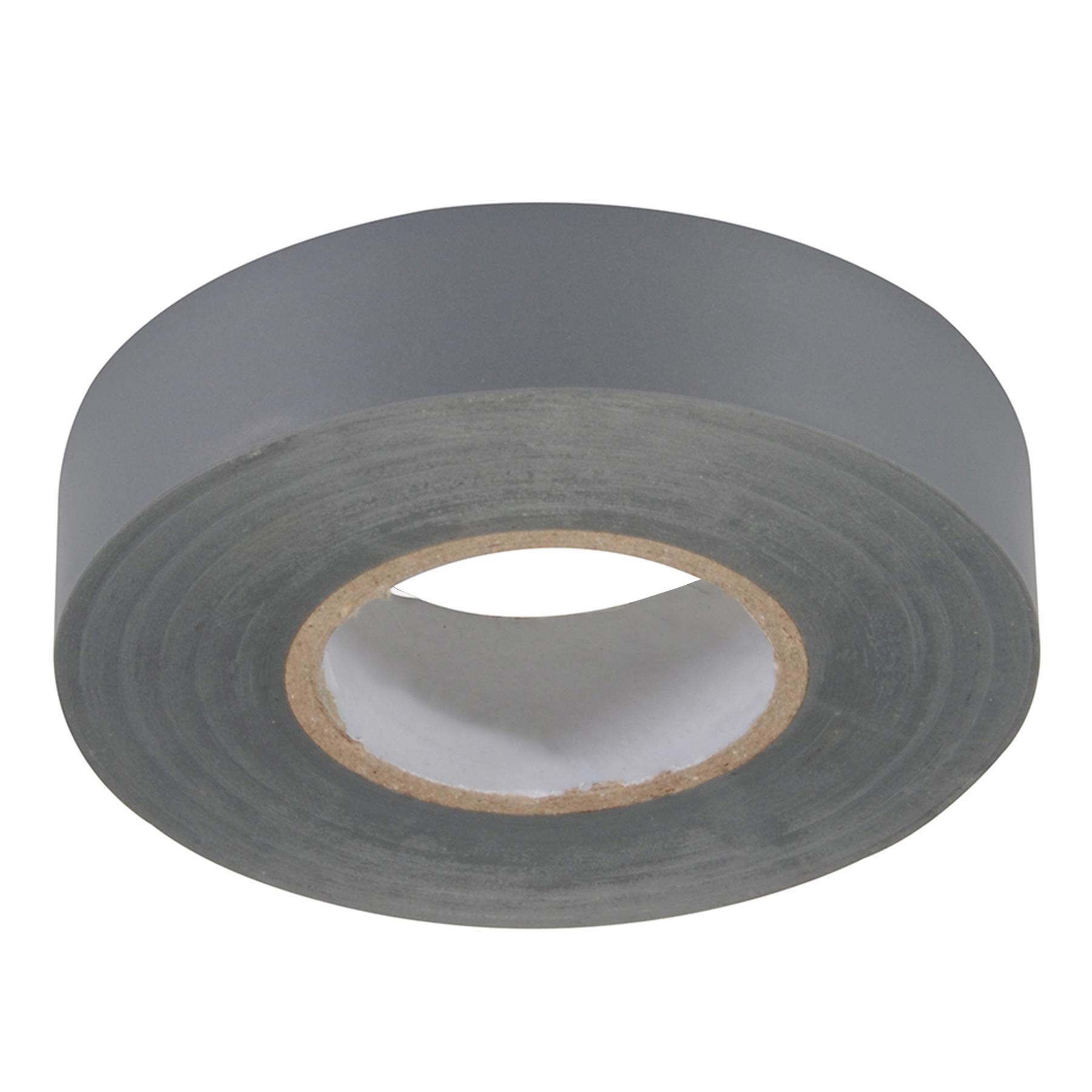 1 x PVC Insulation Electrical Tape Flame Retardent Grey 19mm x 33m - Image 7