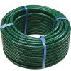 50M Garden Hose Pipe Reinforced Braided PVC Watering Hosepipe Reel Green 1/2"